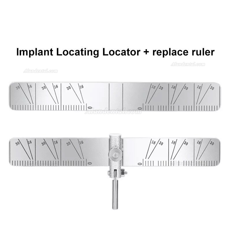 Dental Implant Surgical Guide Bendable Dental Implant Locating Guide Angle Rulers